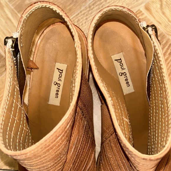 Paul Green Cayenne Peep Toe Bootie - 7.5 (UK size 5) NWOT - Picture 11 of 11